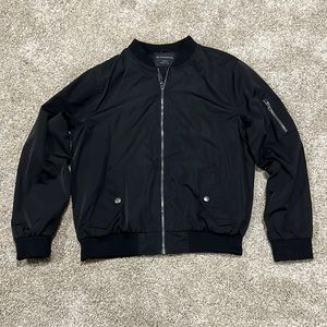 Black Bomber Jacket